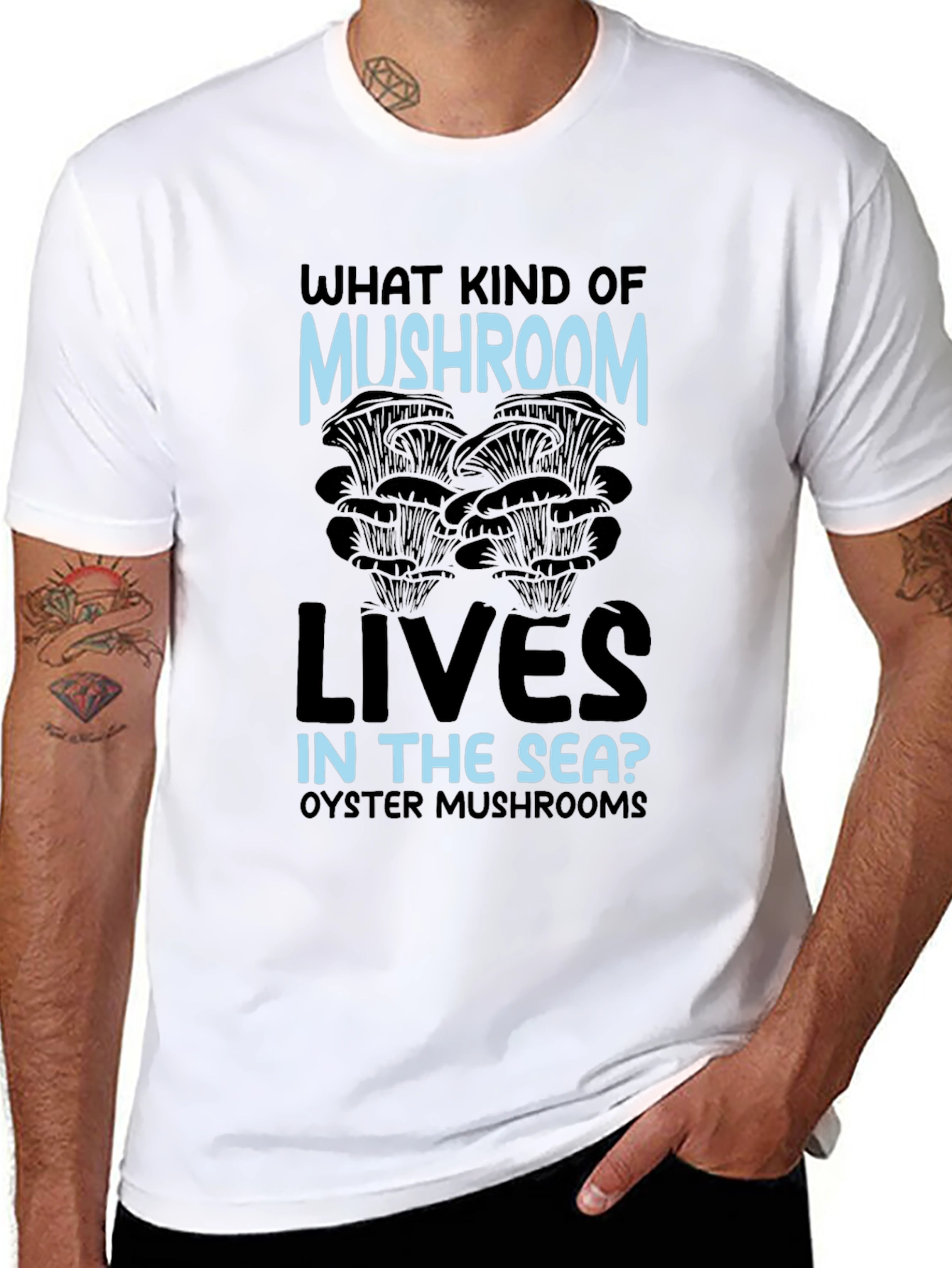 Funny Oyster Mushroom T-Shirt