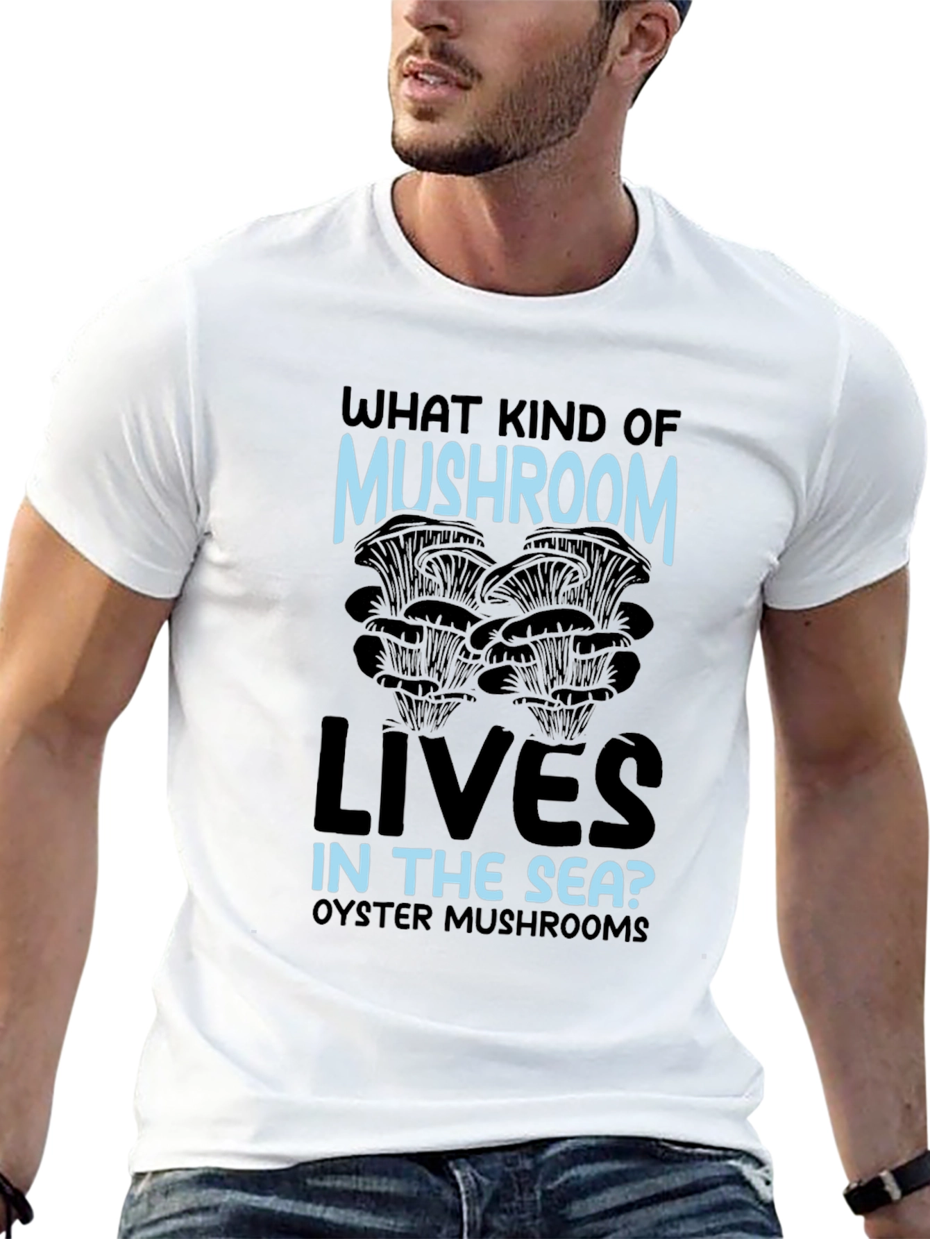 Funny Oyster Mushroom T-Shirt
