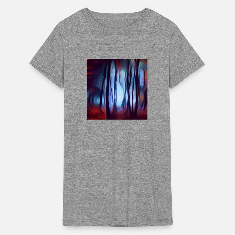 dark forest digital art abstract painting