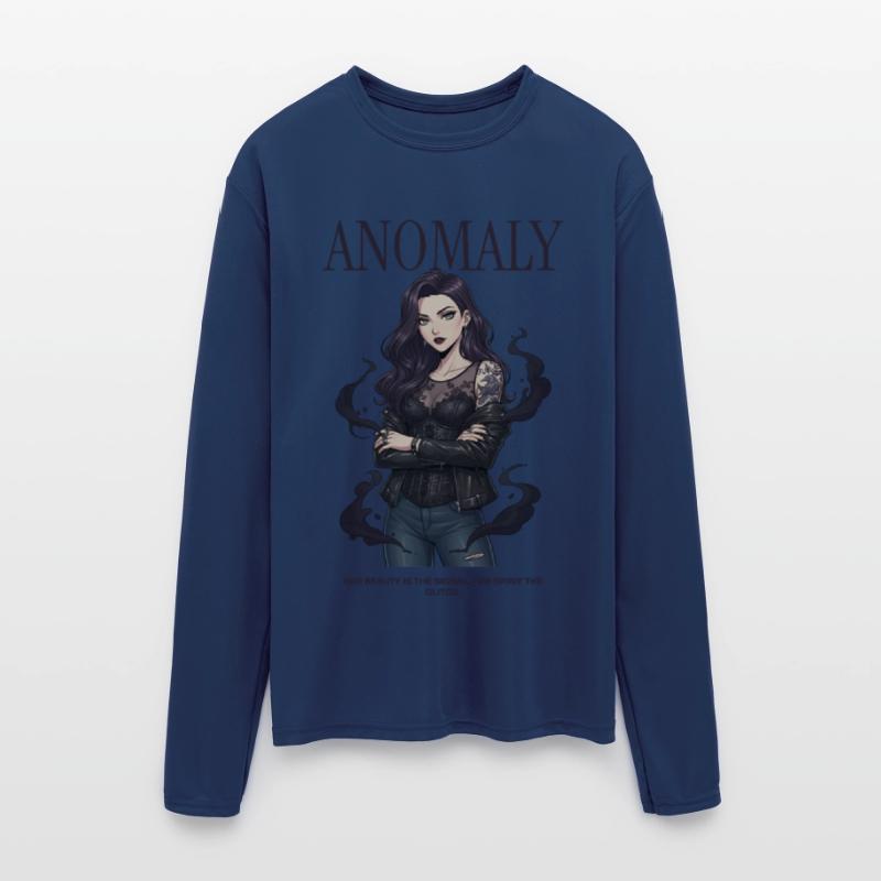 Dark Goth Woman Illustration