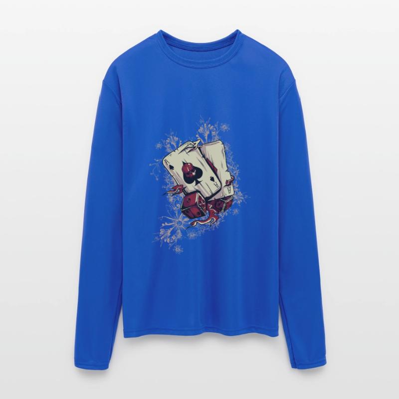 Dark Playful Card Game Illustration