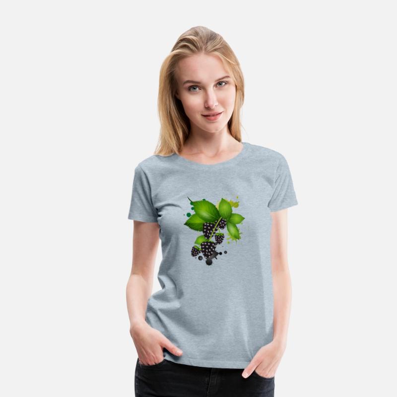 dark purple blackberries with leaves as graffiti