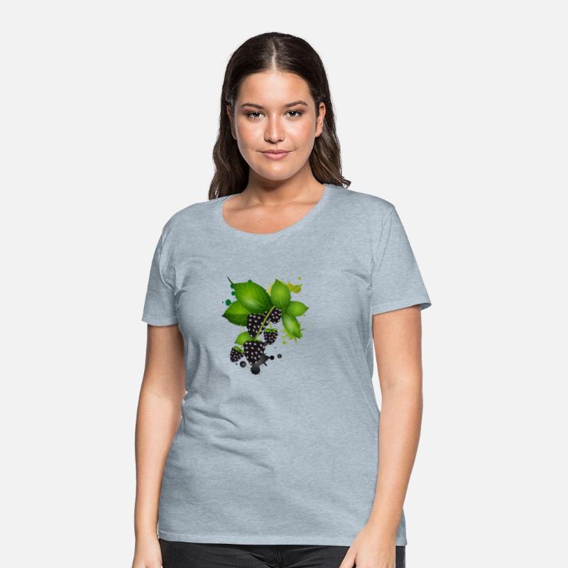 dark purple blackberries with leaves as graffiti