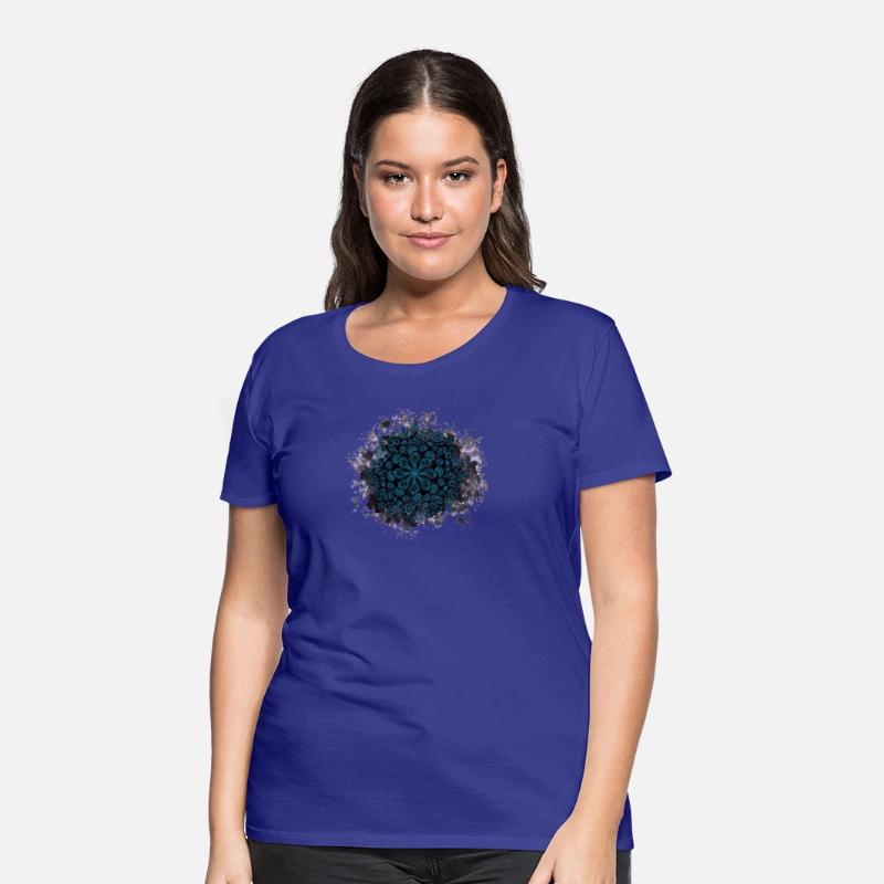 Dark Seashell Mandala