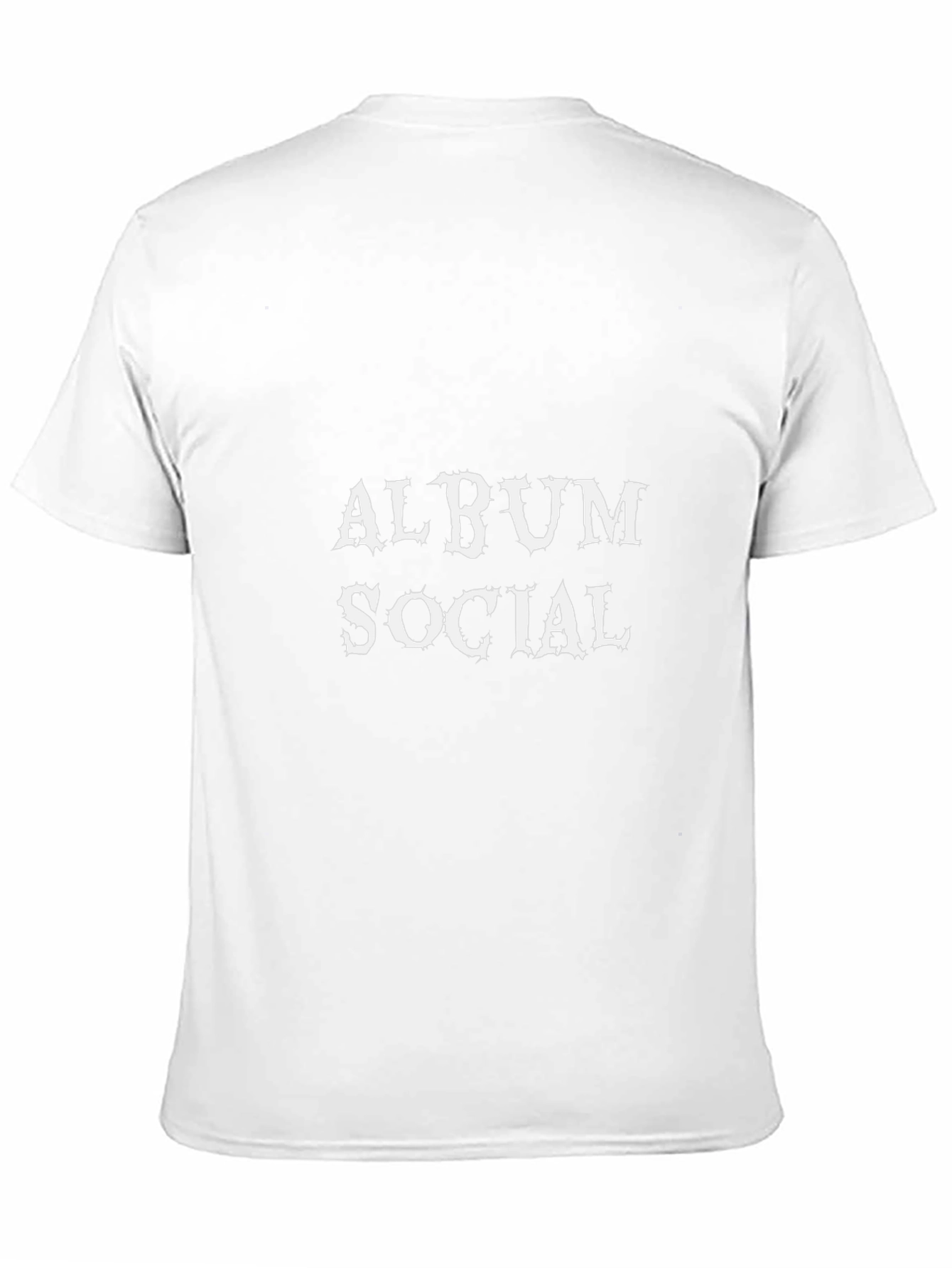 Album Social Graphic Tee - Trendy Casual Wear