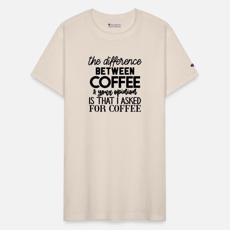 Difference Between Coffee and Your Opinion