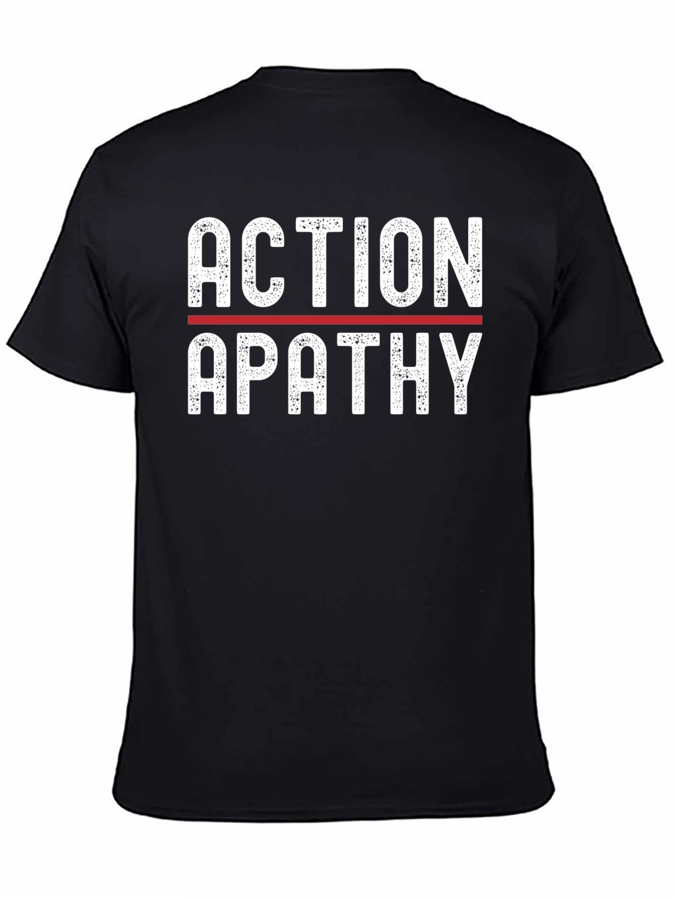 Action Apathy Graphic Tee - Black