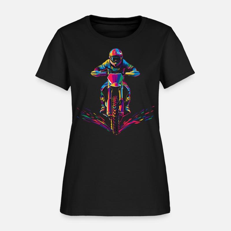 Dirt Bike Motocross Dirt Biking Biker Pop Art