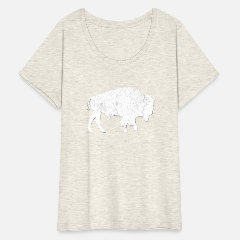 Distressed Buffalo Bison Animal