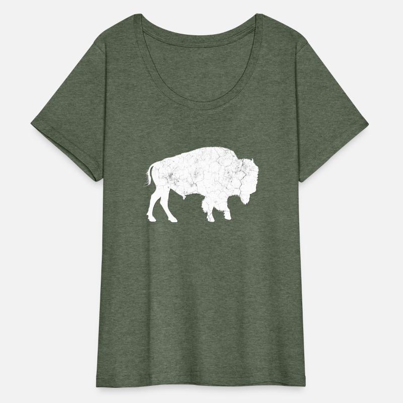 Distressed Buffalo Bison Animal