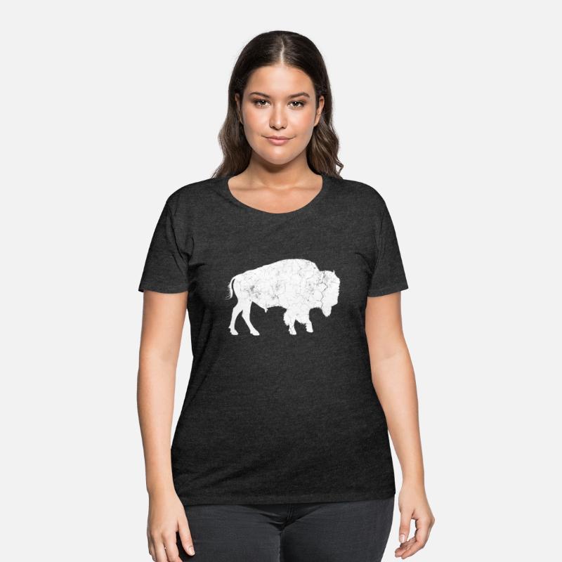 Distressed Buffalo Bison Animal