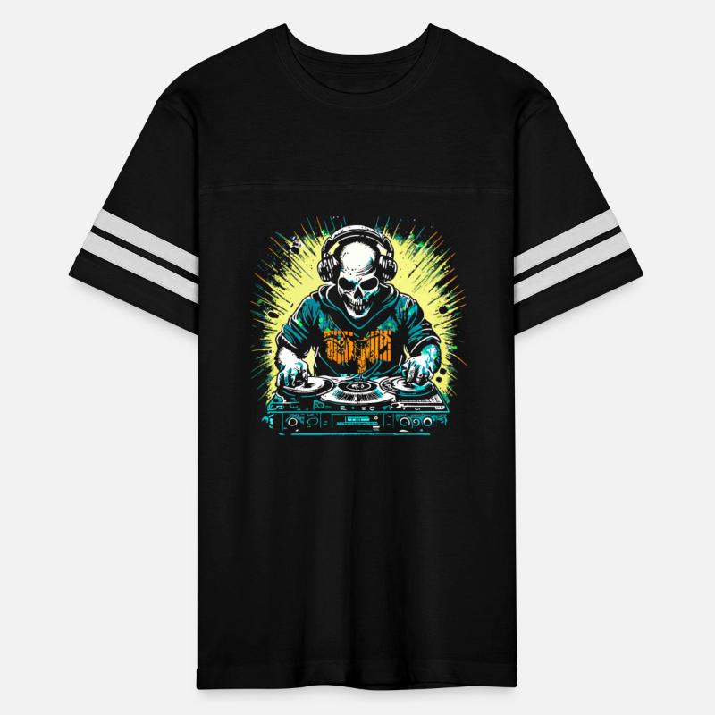 DJ Turntablist Skeleton