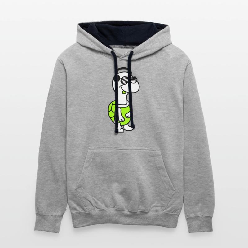 DJ Turtle Tortoise Animal Headphone Music Party