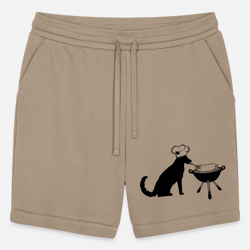 Dog BBQ Sausage Barbecue Chef's Hat Cook Hunger