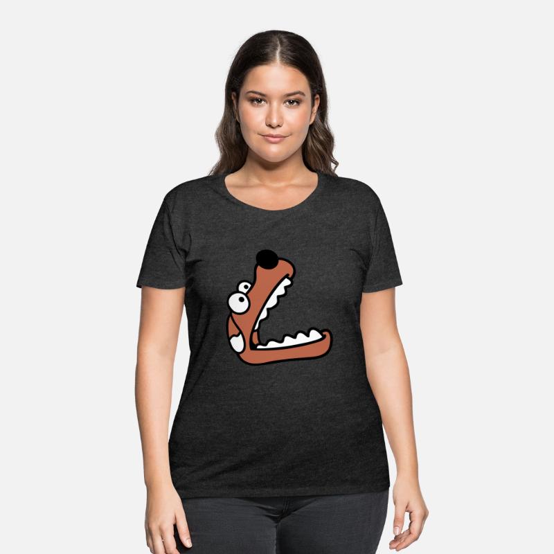 Dog Big Mouth Snout Hunger Looks Up Greedy Eating