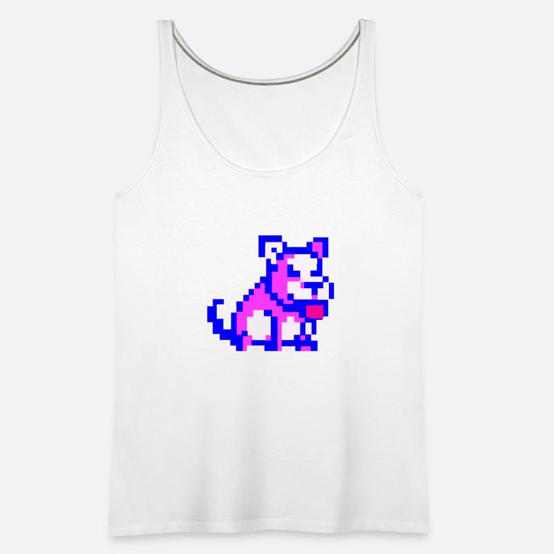 dog pixel pink