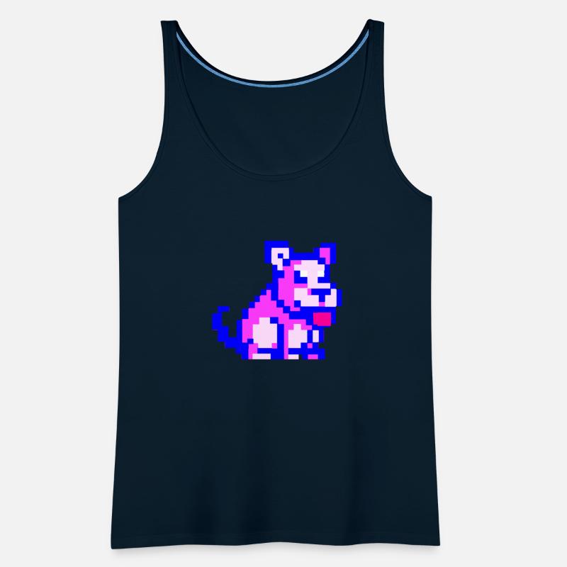 dog pixel pink