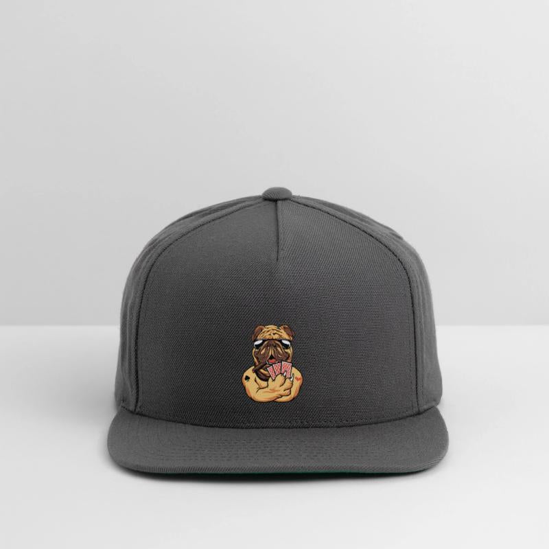 Dog Playing Poker Card Game For A Gambler