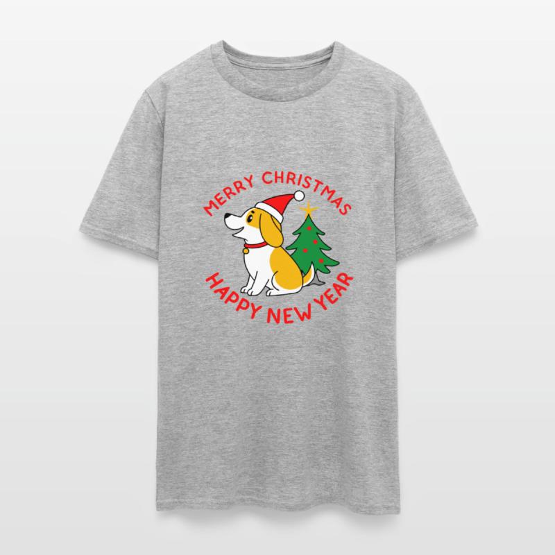 dog11 merry christmas happy new year