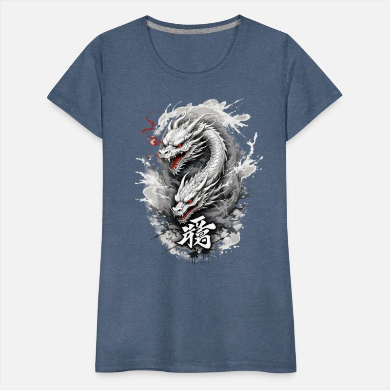 DoubleHeaded Dragon Kanji design