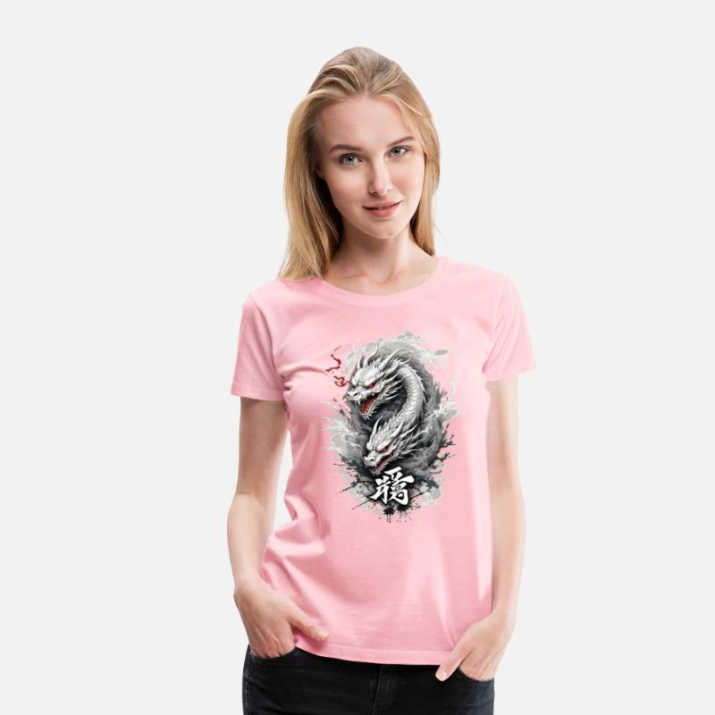 DoubleHeaded Dragon Kanji design