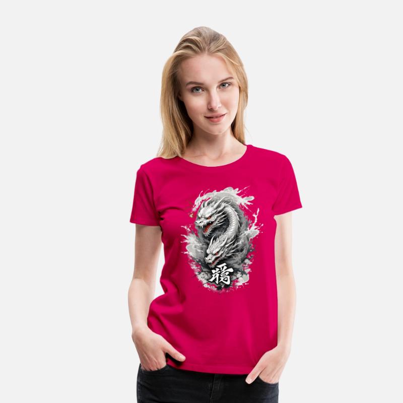 DoubleHeaded Dragon Kanji design
