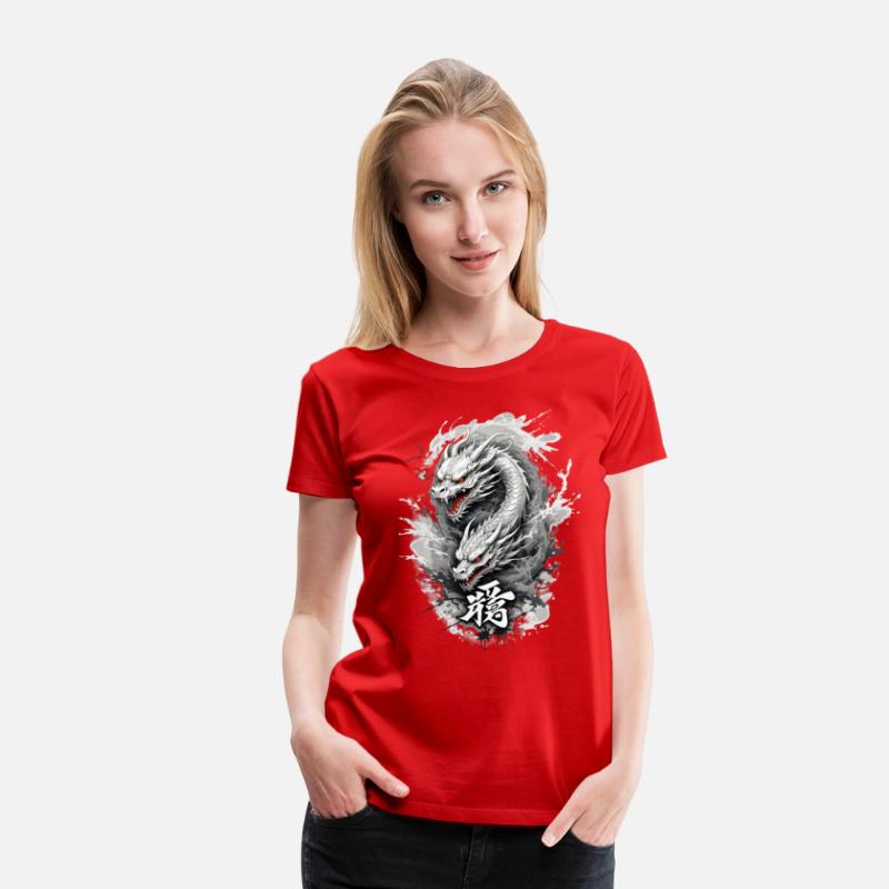 DoubleHeaded Dragon Kanji design