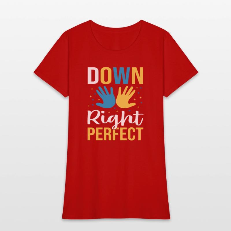 down right perfect , Down Syndrome shirt