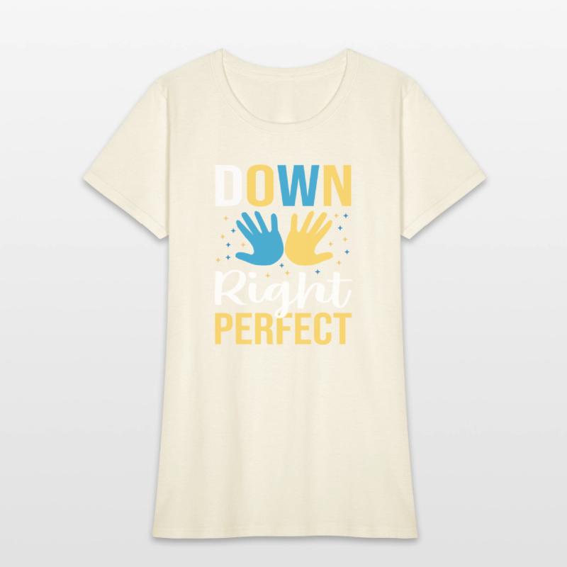 down right perfect , Down Syndrome shirt