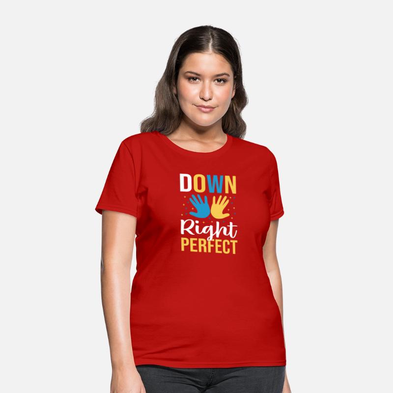 down right perfect , Down Syndrome shirt