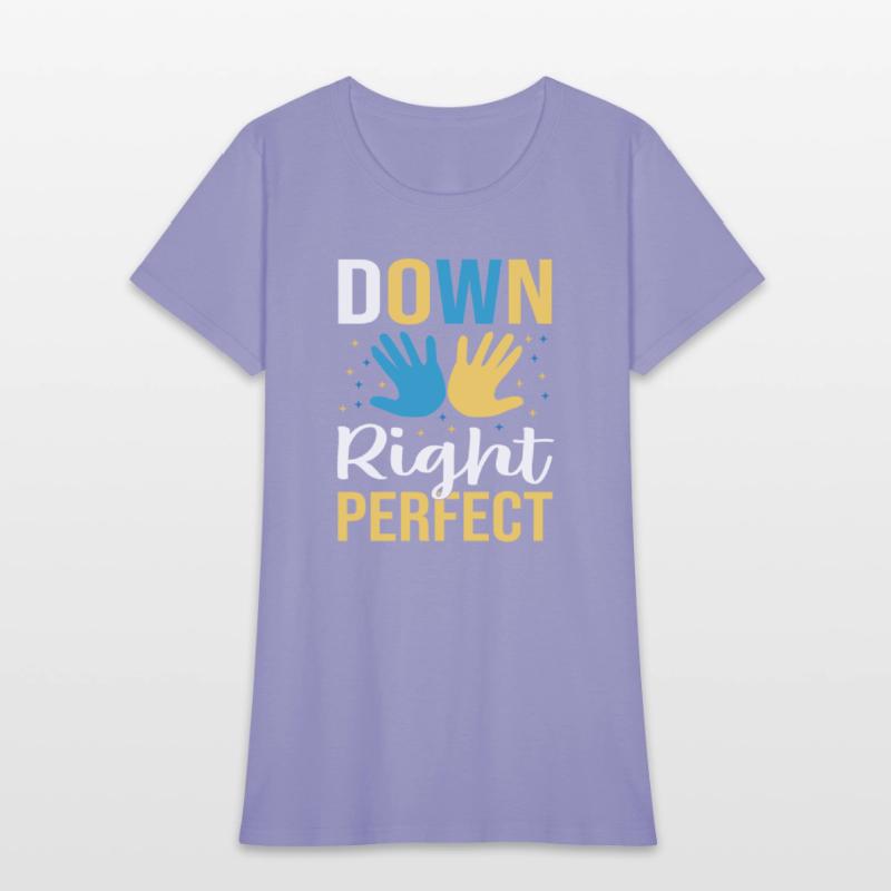 down right perfect , Down Syndrome shirt