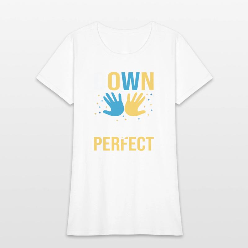 down right perfect , Down Syndrome shirt