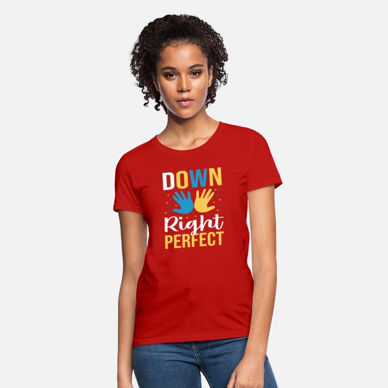 down right perfect , Down Syndrome shirt