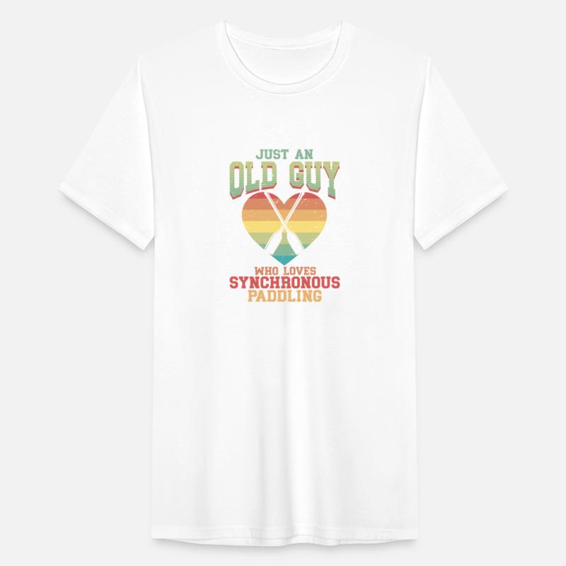 Dragon Boat Racing Old Guy Synchronous Paddling