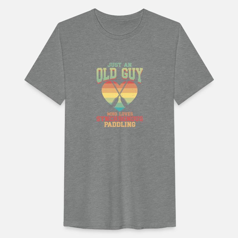 Dragon Boat Racing Old Guy Synchronous Paddling