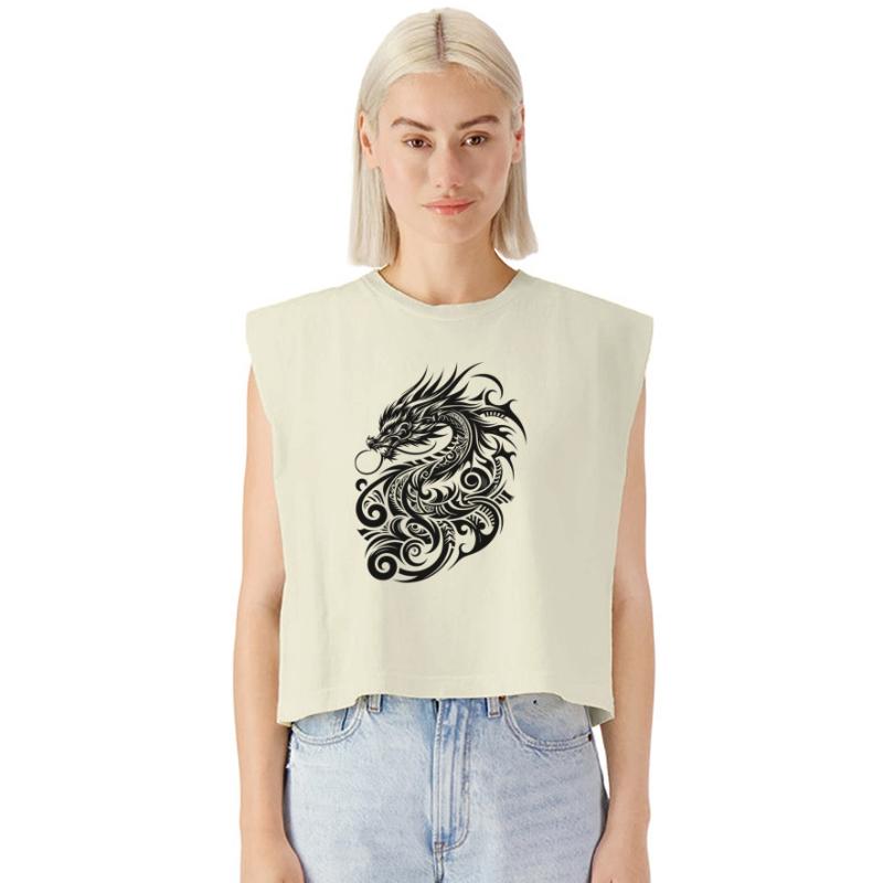 Dragon Tribal Tattoo Artistic Design