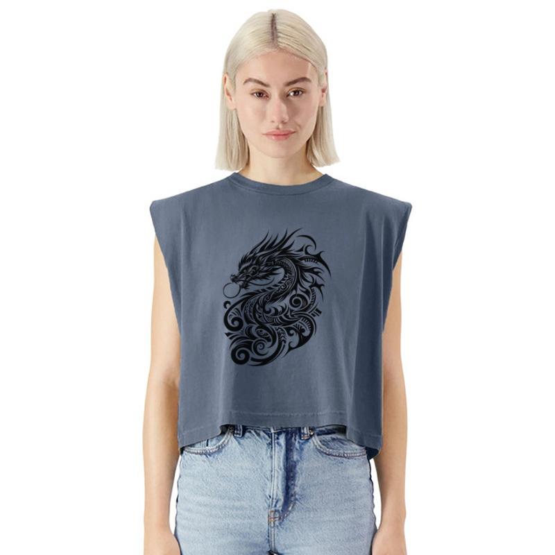 Dragon Tribal Tattoo Artistic Design