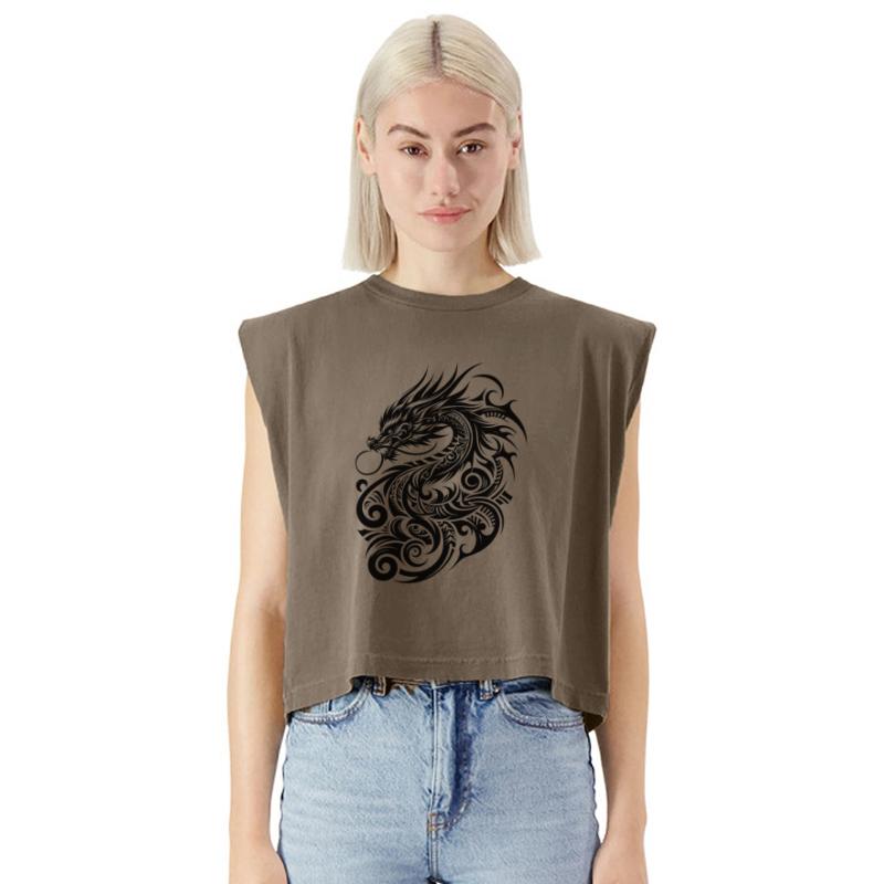 Dragon Tribal Tattoo Artistic Design