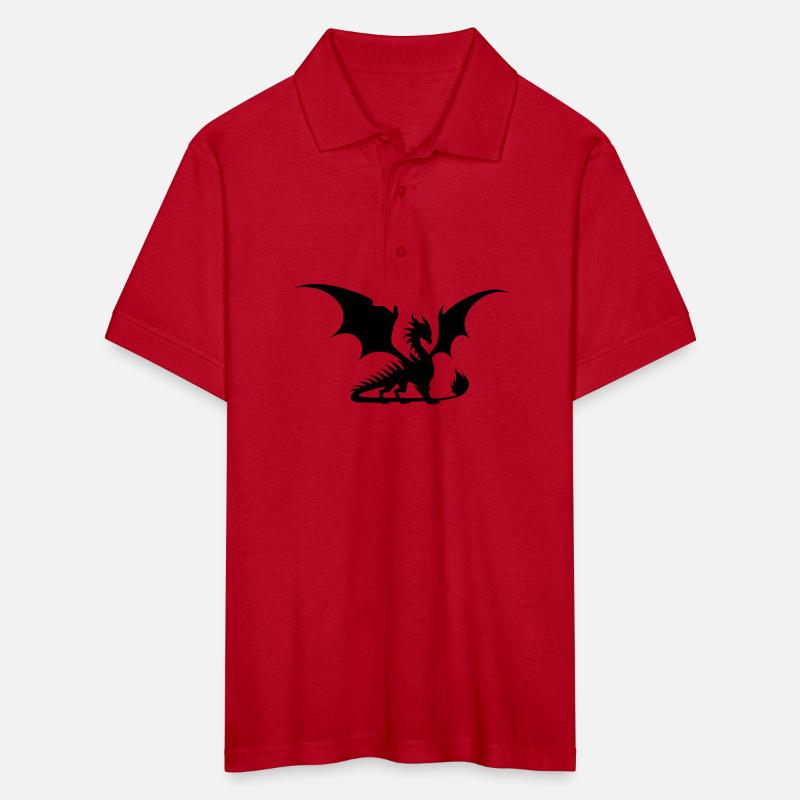 Dragon With Wings Medieval Fantasy Style