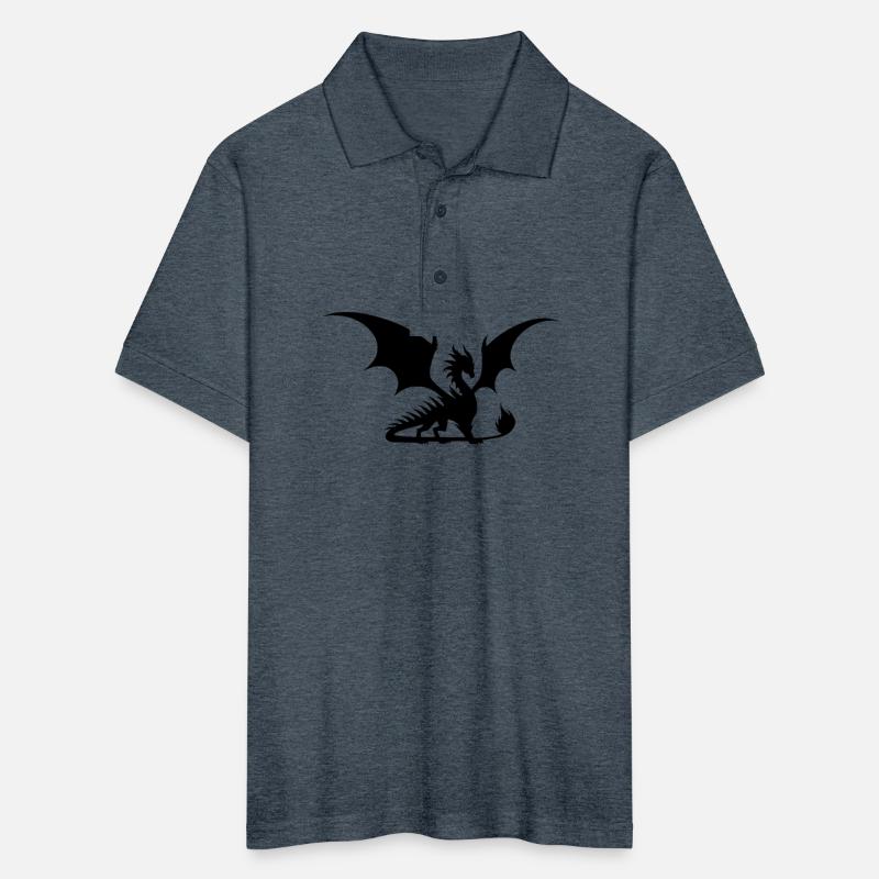 Dragon With Wings Medieval Fantasy Style