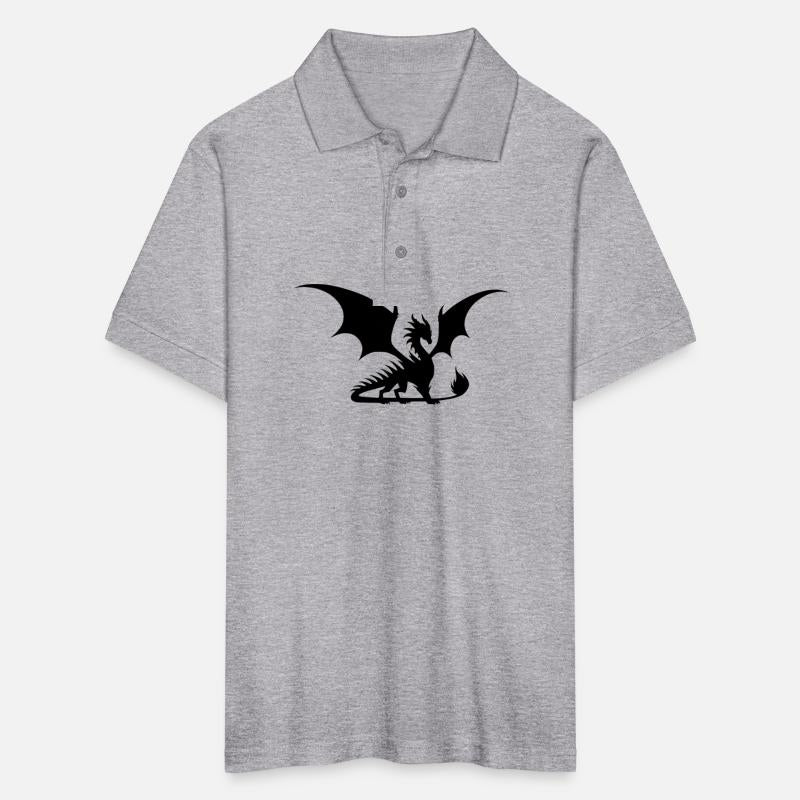 Dragon With Wings Medieval Fantasy Style