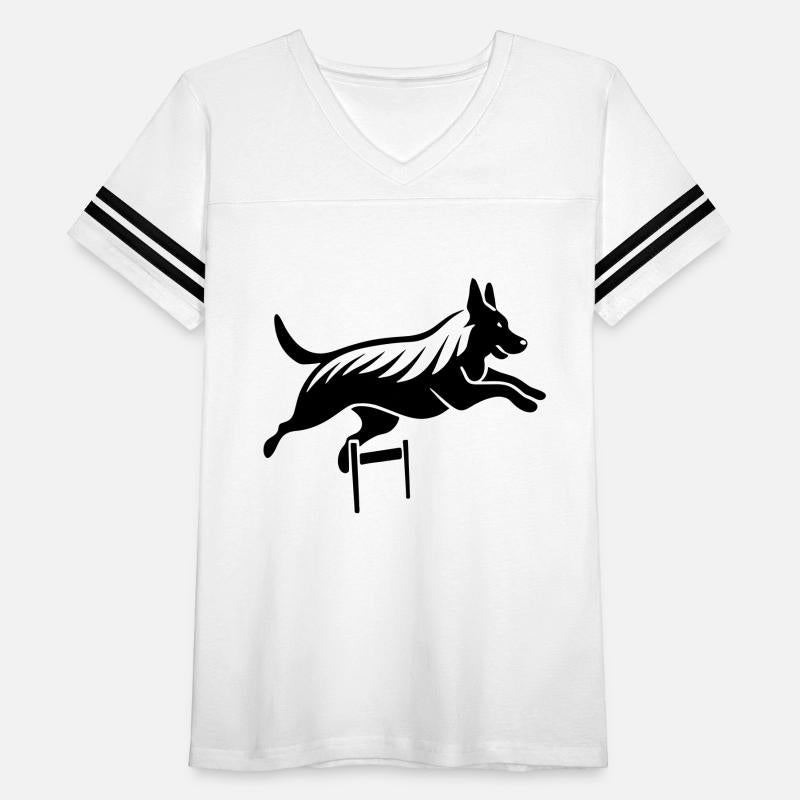 drawing of jumping dog