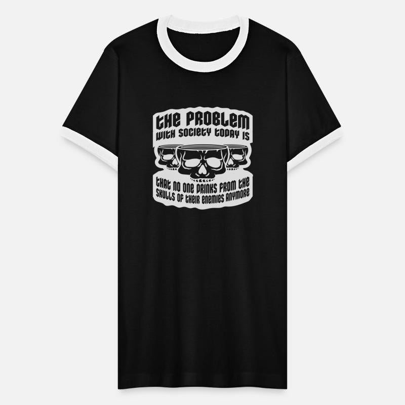 drinks from enemies skulls