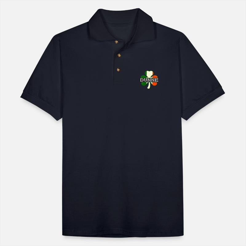 Dunne Irish Surname Ireland Flag Shamrock