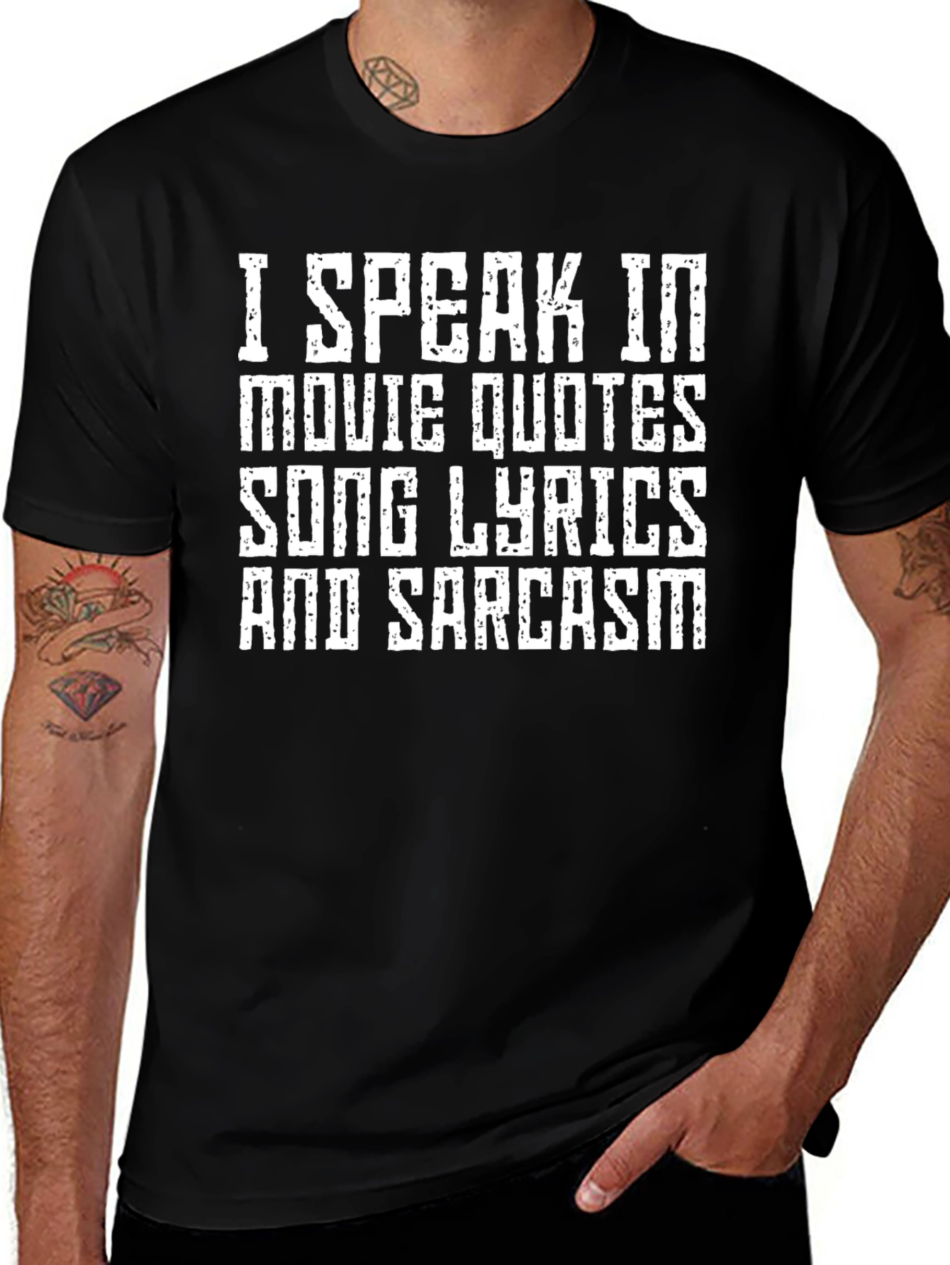 Funny Sarcastic Movie Quote Graphic T-Shirt