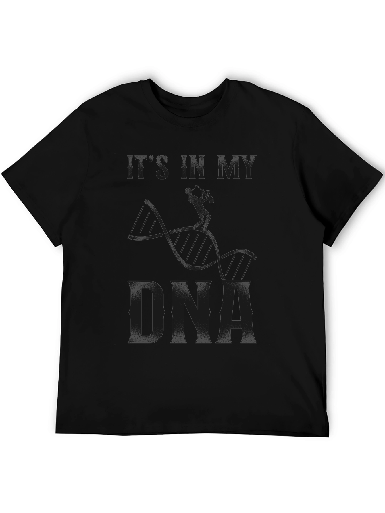 Its in My DNA Graphic Tee - Black
