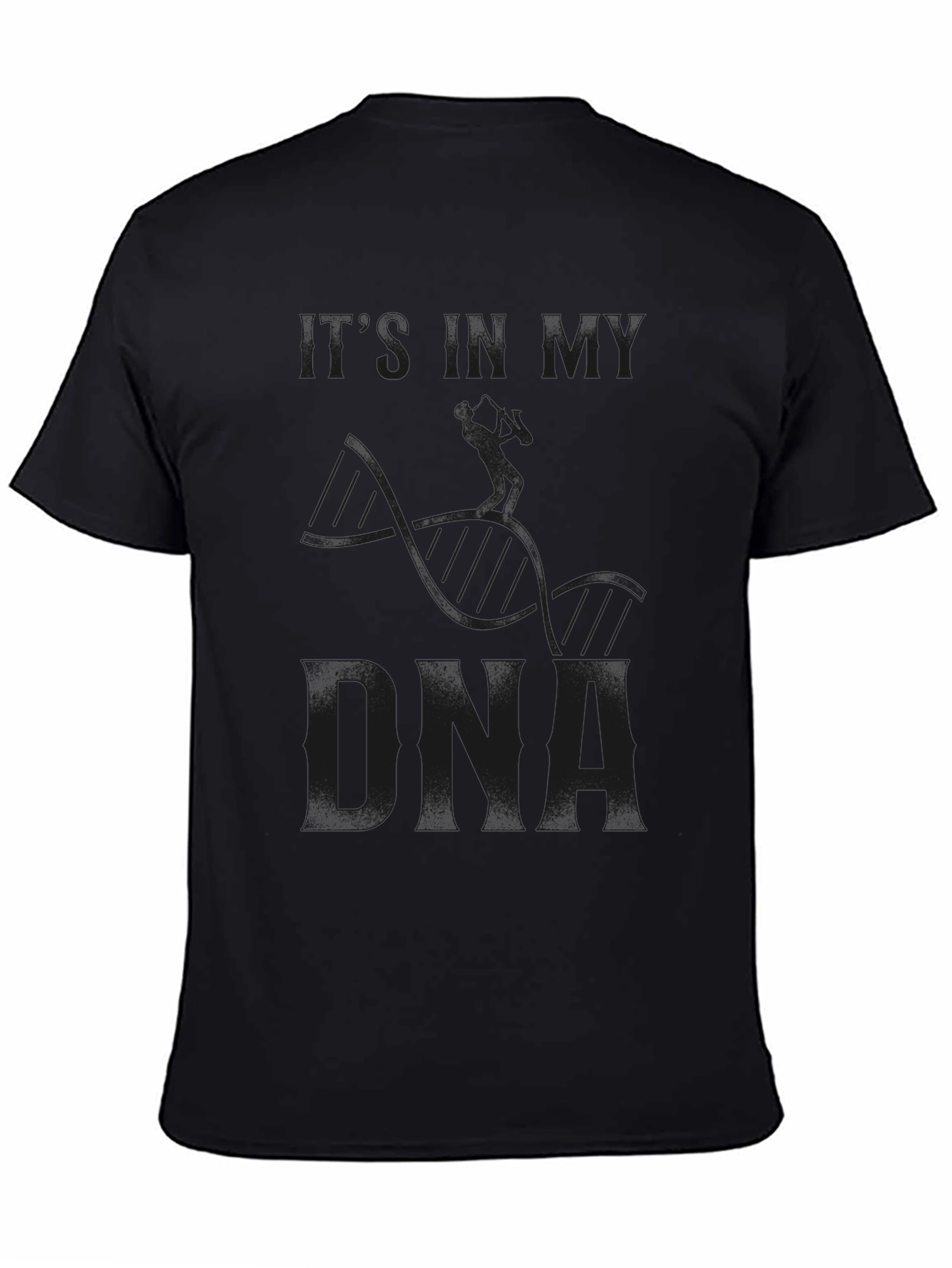 Its in My DNA Graphic Tee - Black