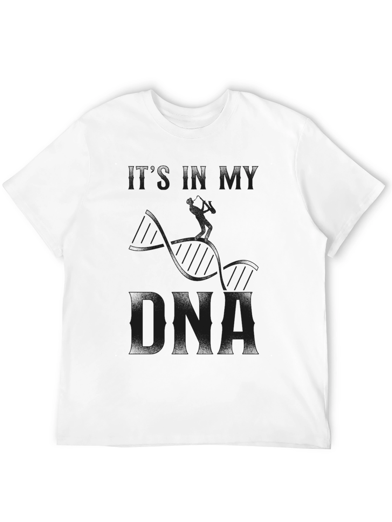 Its in My DNA Graphic Tee - Black