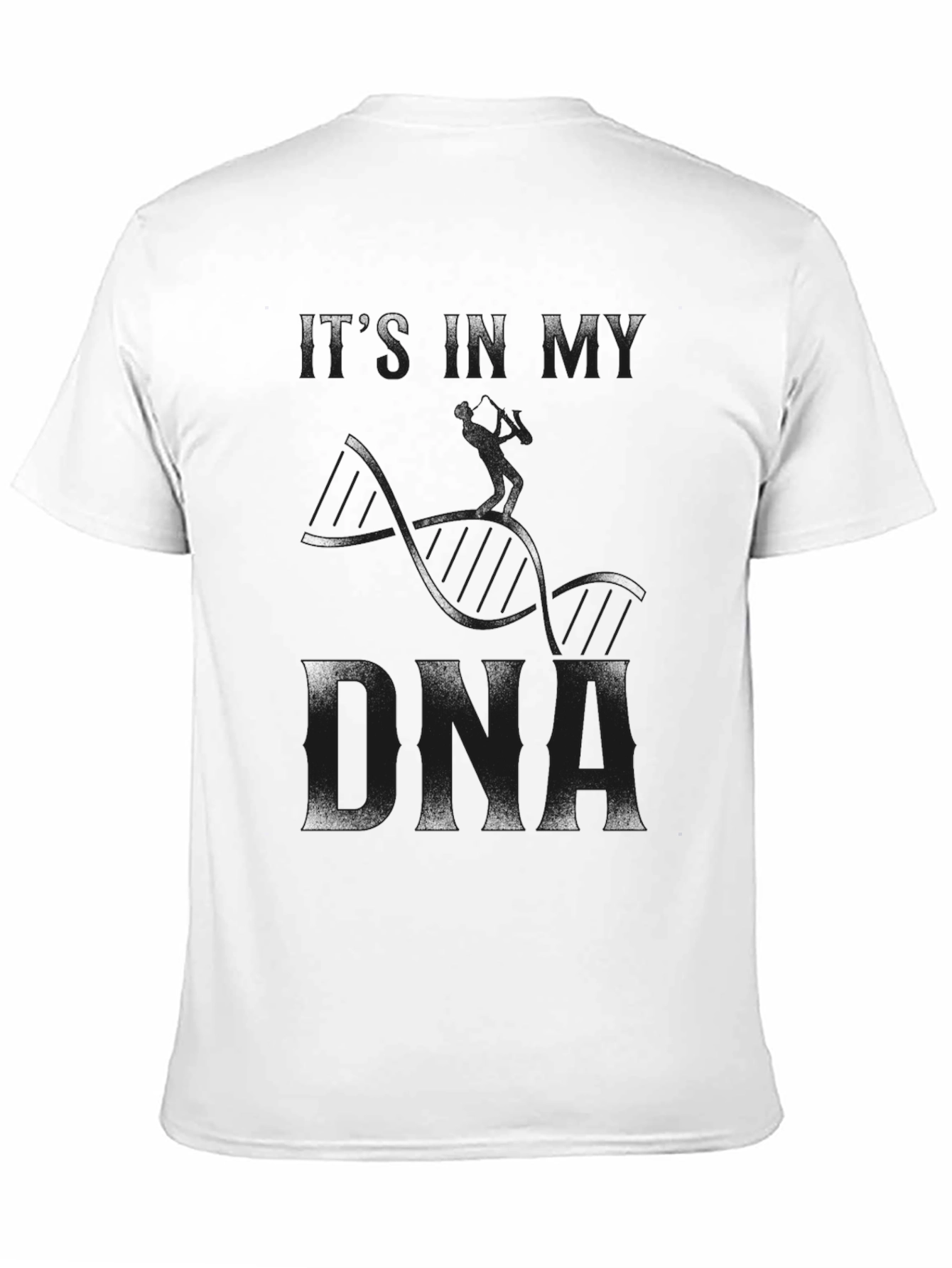 Its in My DNA Graphic Tee - Black
