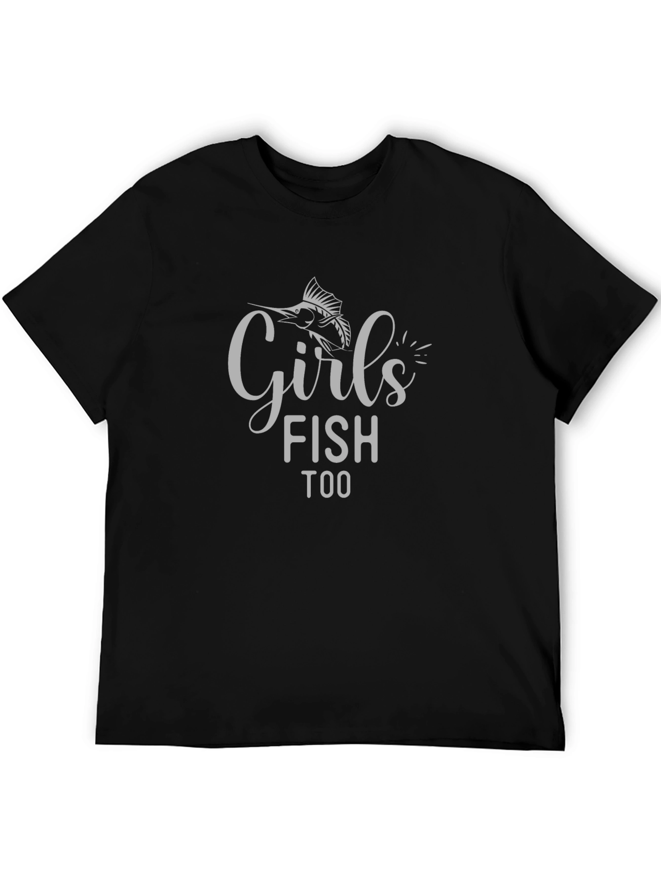 Girls Fish Too T-Shirt - Fishing Apparel